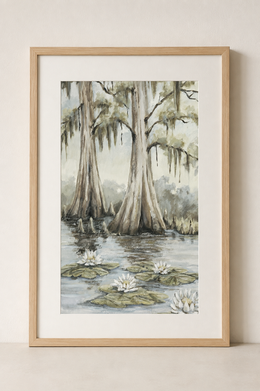 Bayou Collection/ Cypress Bayou Print
